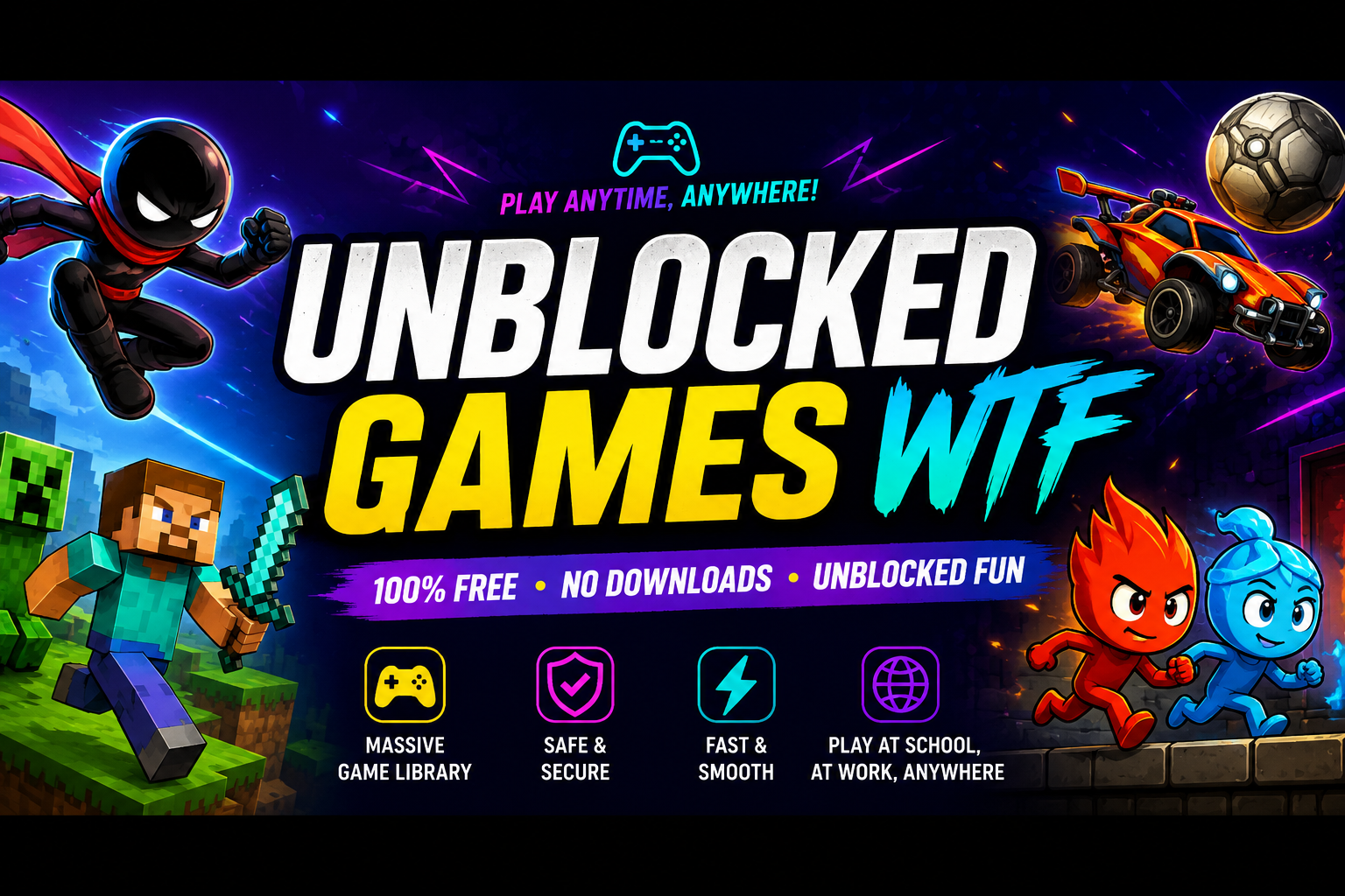Unblocked Games WTF: The Ultimate Guide to Safe, Free, and Fun Browser Gaming