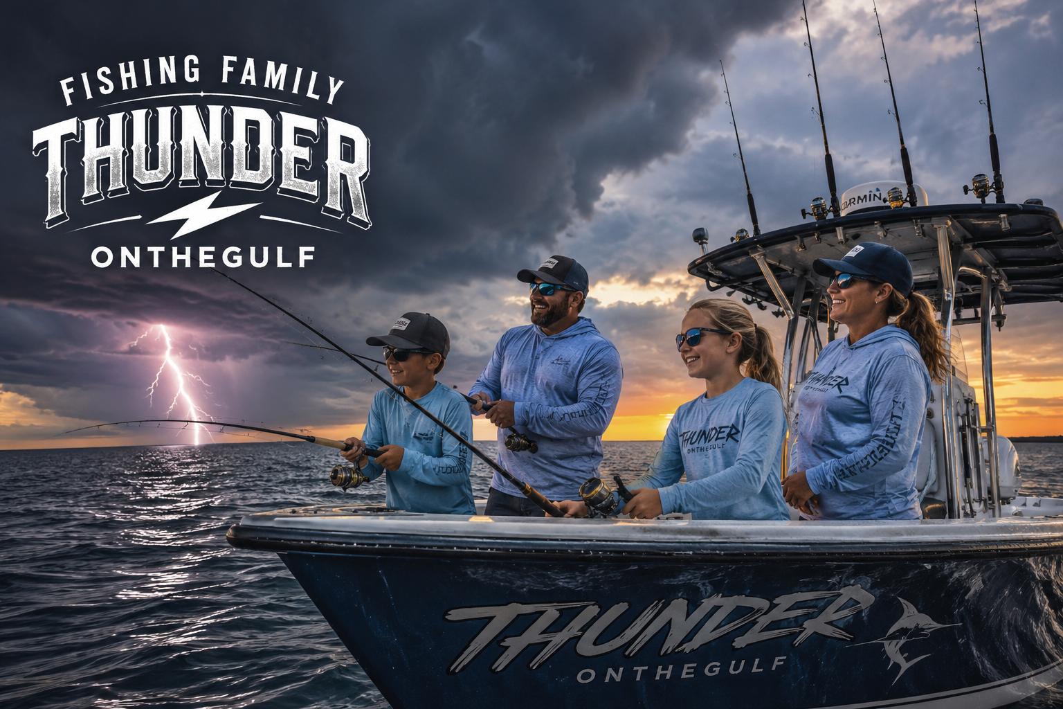 Fishing Family Thunder OnTheGulf