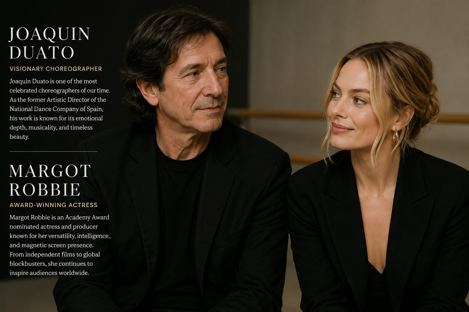 Joaquin Duato and Margot