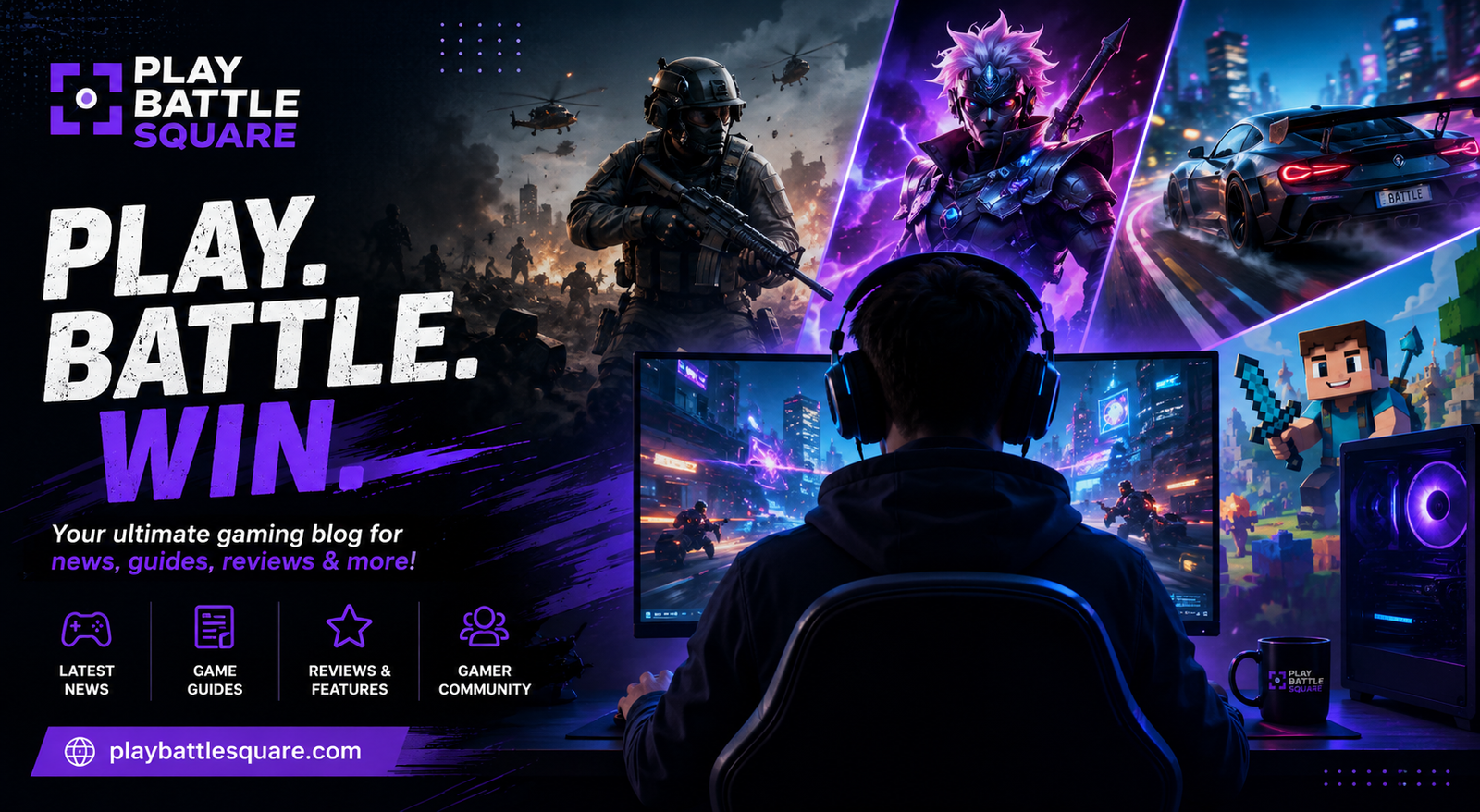 Playing Game Blog PlayBattleSquare: The Complete Guide to Competitive Gaming, Strategy, and Community Engagement