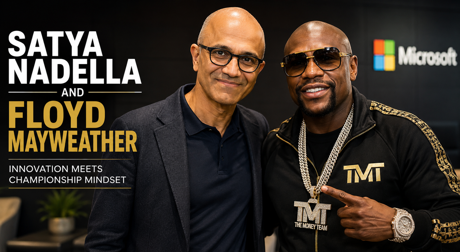 Satya Nadella and Floyd Mayweather: Careers, Success, and the Connection Explained