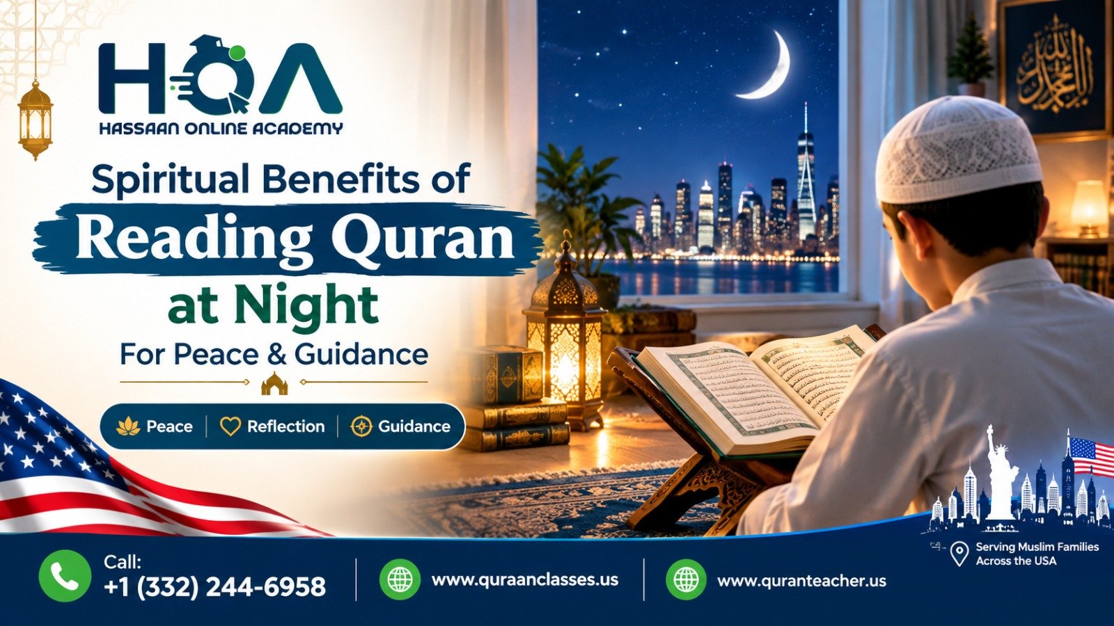 Spiritual Benefits of Reading Quran at Night for Peace and Guidance