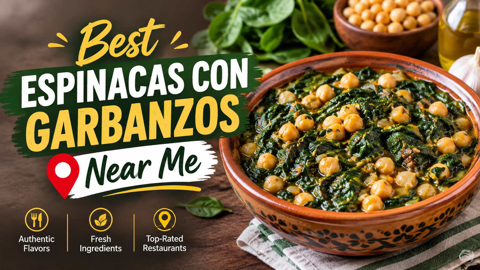 Best Espinacas con Garbanzos Near Me