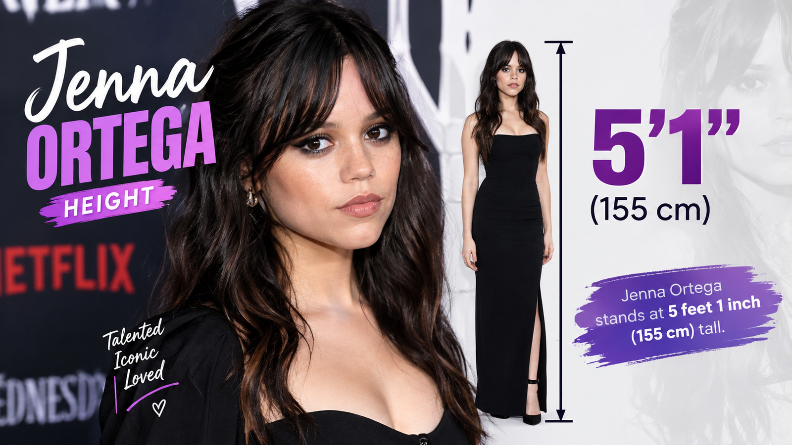 Jenna Ortega Height